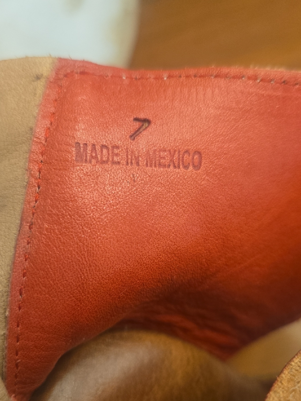 Nwt Bedstu Size 7 Leather Wedge Sandals - Picture 6 of 7